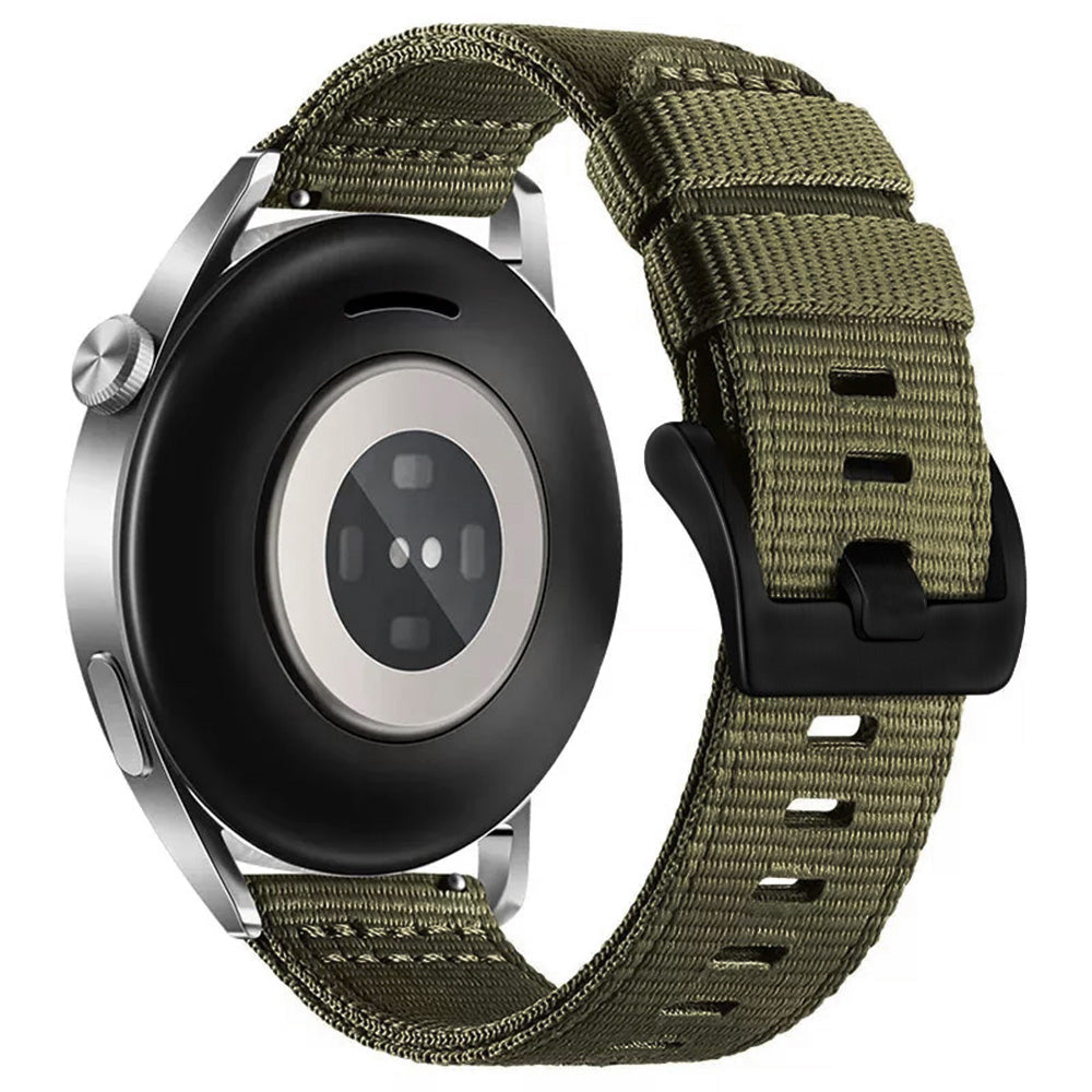 Pasek Techsuit W070 do Samsung Galaxy Watch / Huawei Watch Series, 20mm, Ciemnozielony
