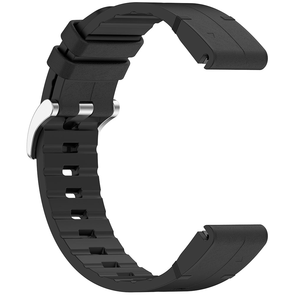 Pasek Techsuit W071 do Garmin Instinct / Approach / Fenix Watch Series, 20mm, Czarny