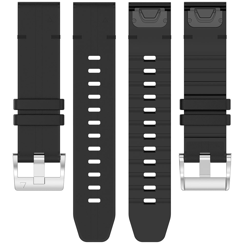 Pasek Techsuit W071 do Garmin Instinct / Approach / Fenix Watch Series, 20mm, Czarny