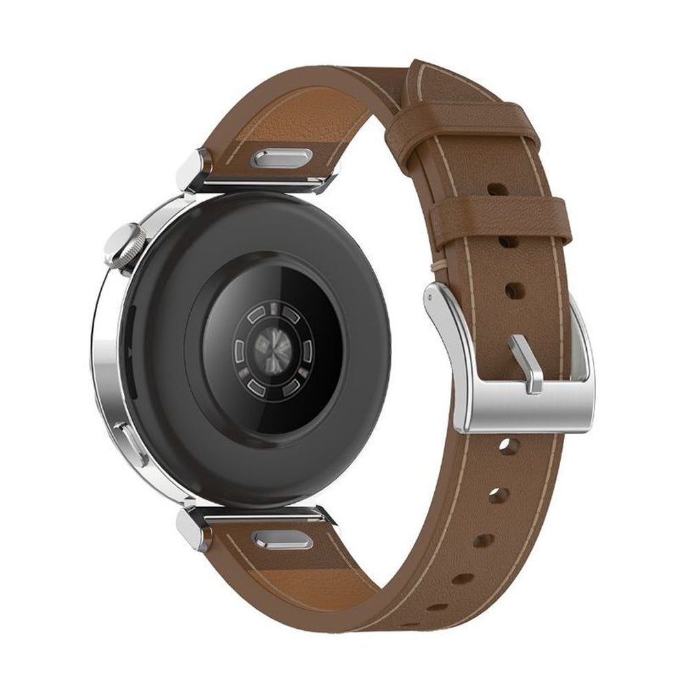 Pasek Techsuit W073 do Huawei Watch / Garmin Watch Series, 18mm, Brązowy