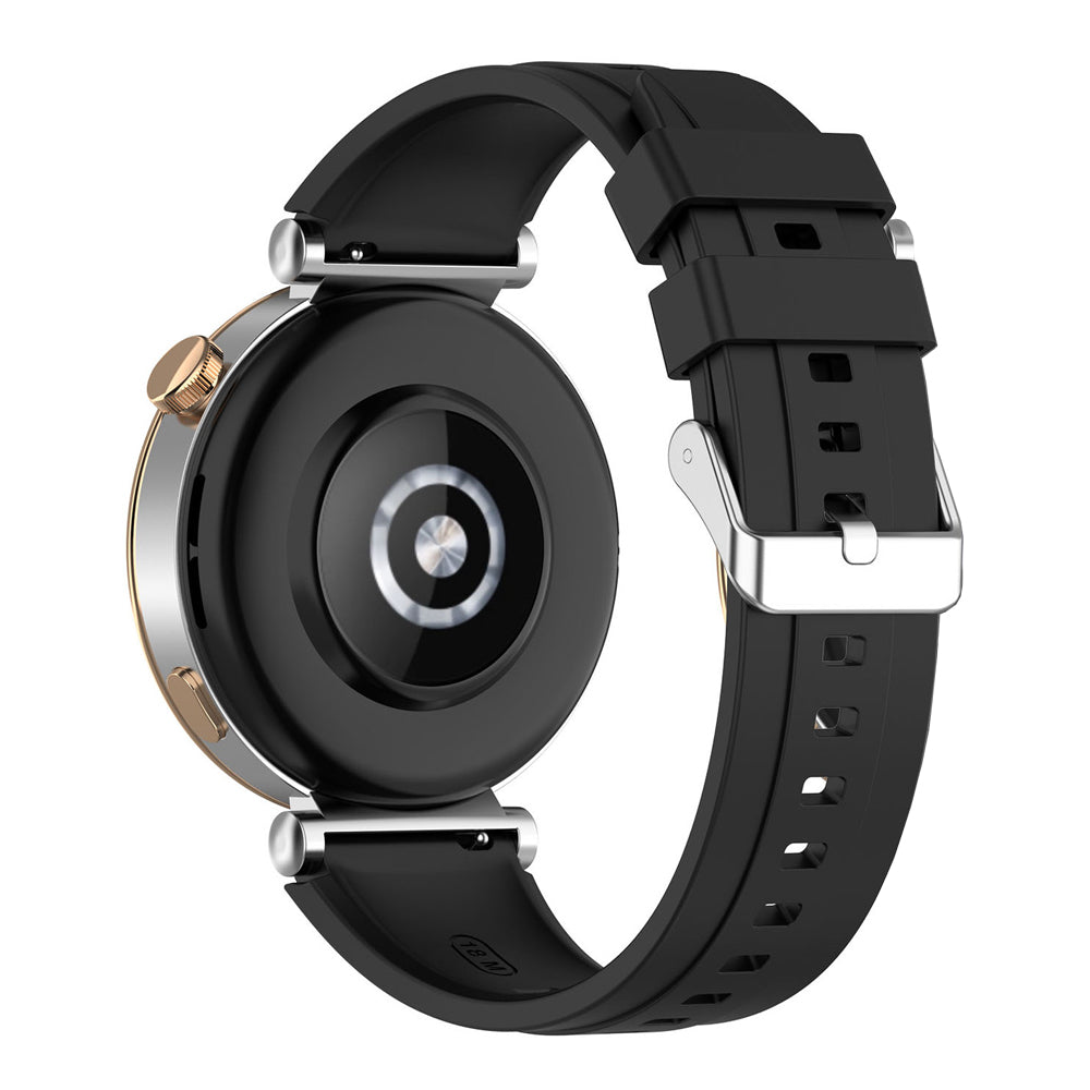 Pasek Techsuit W075 do Huawei Watch / Garmin Watch Series, 18mm, Granatowy