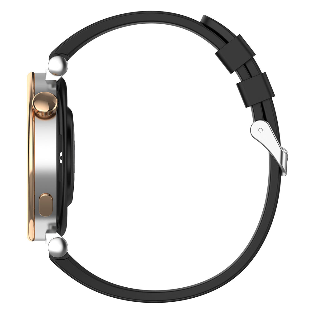 Pasek Techsuit W075 do Huawei Watch / Garmin Watch Series, 18mm, Granatowy