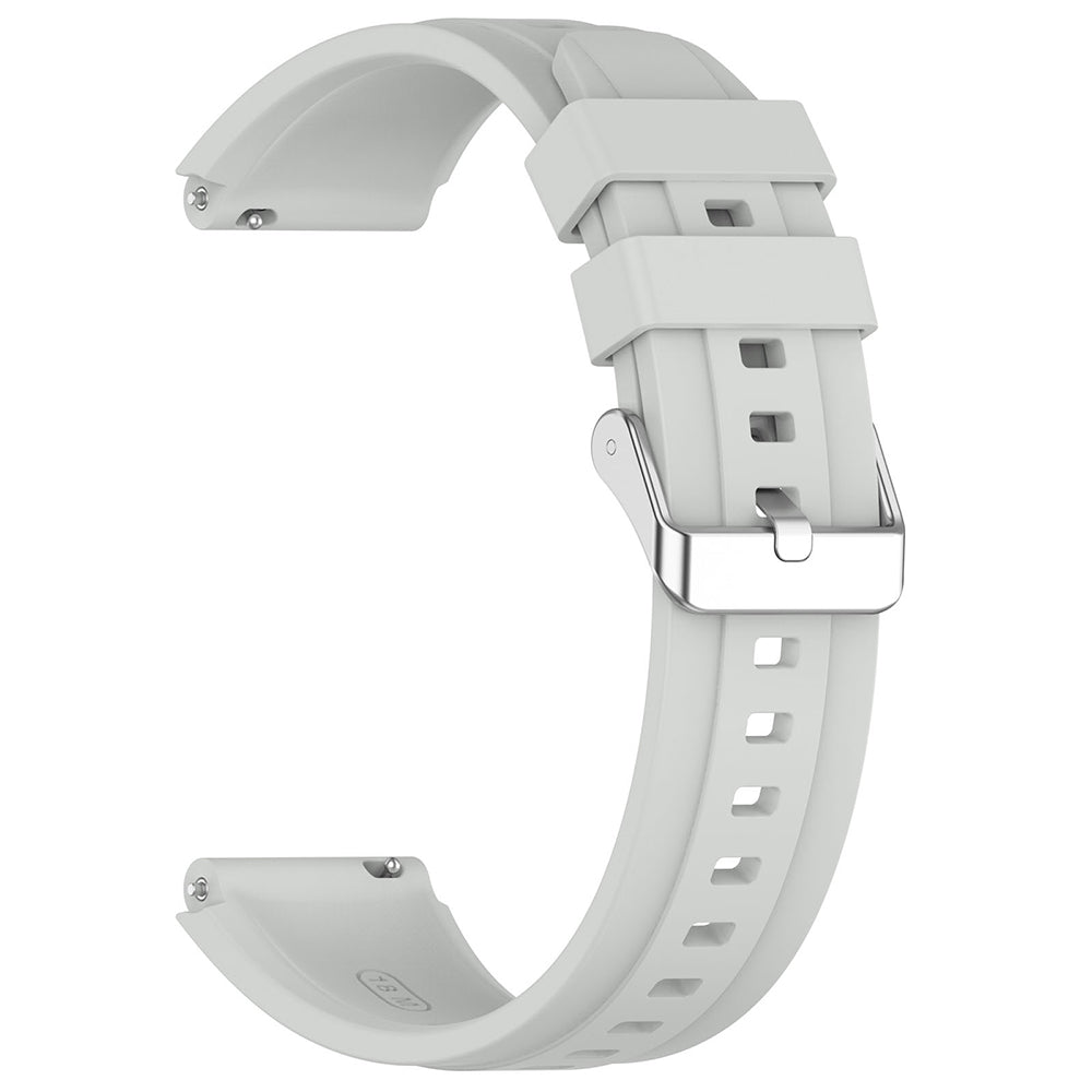 Pasek Techsuit W075 do Huawei Watch / Garmin Watch Series, 18mm, Szary