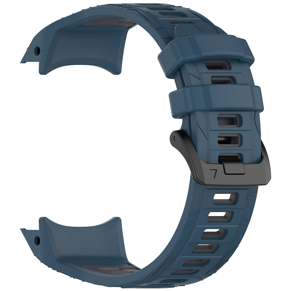 Pasek Techsuit W077 do Garmin Instinct 3 45mm Solar / Instinct 3 45mm, Granatowy