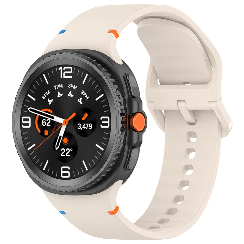 Techsuit W079 Strap for Samsung Galaxy Watch 8 Classic / Watch8 44mm / Watch 8 40mm, Beige