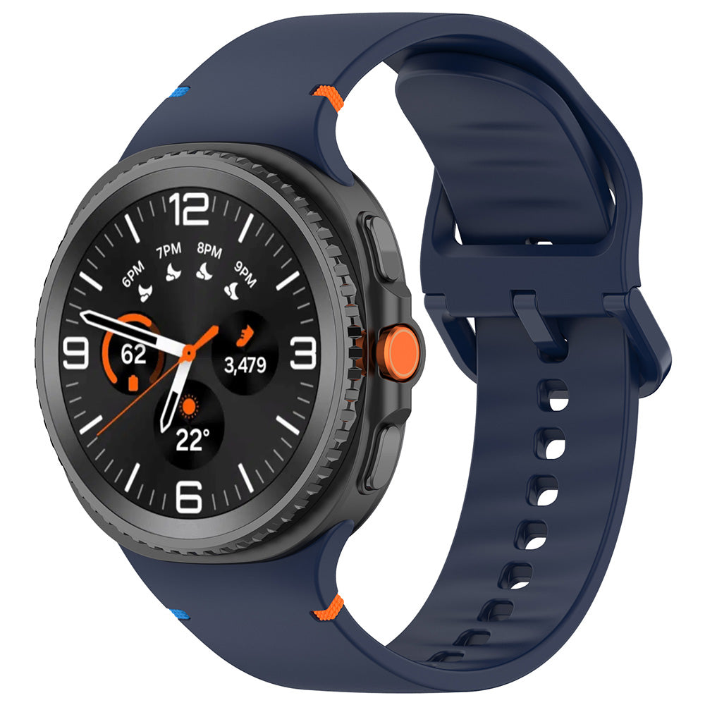 Pasek Techsuit W079 do Samsung Galaxy Watch8 / Watch8 Classic Series, Granatowy
