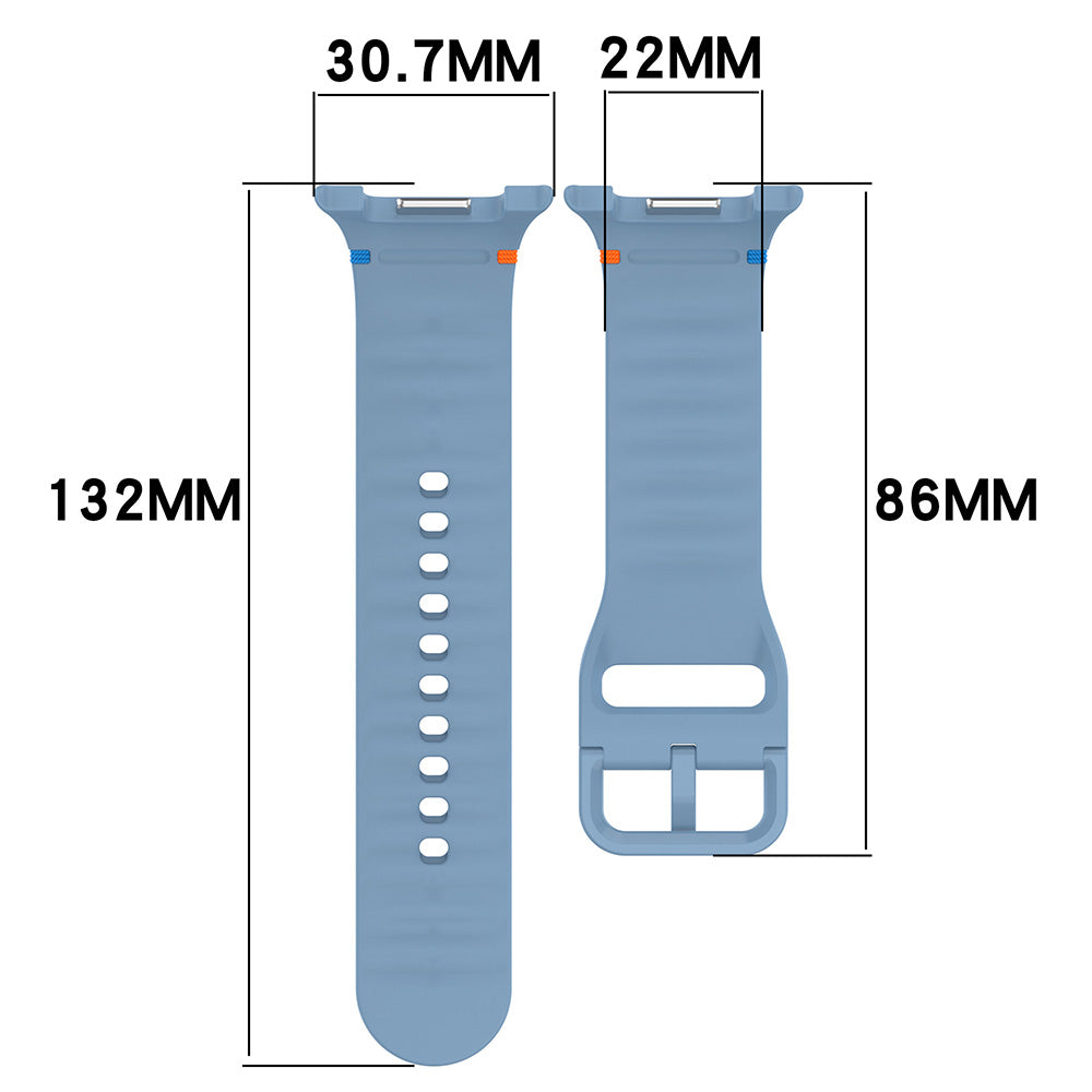 Pasek Techsuit W079 do Samsung Galaxy Watch8 / Watch8 Classic Series, Fioletowy