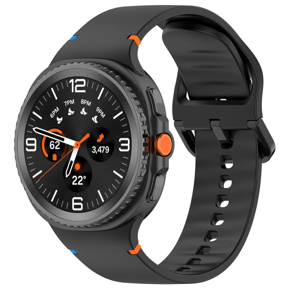 Pasek Techsuit W079 do Samsung Galaxy Watch8 / Watch8 Classic Series, Czarny