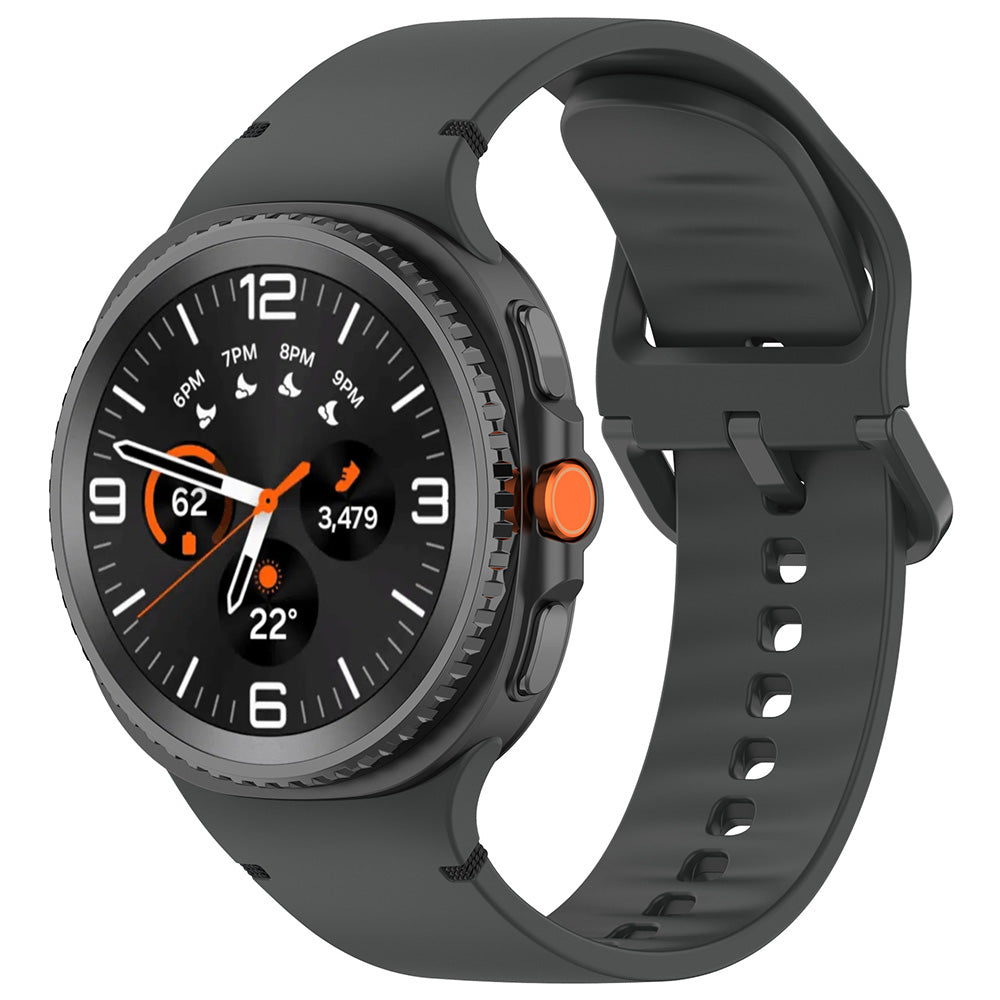 Pasek Techsuit W079 do Samsung Galaxy Watch8 / Watch8 Classic Series, Grafitowy Czarny