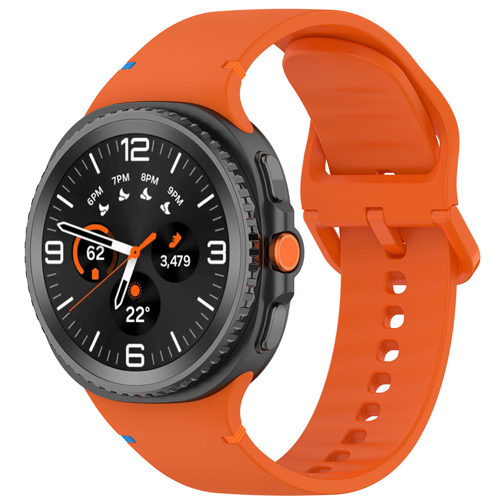 Pasek Techsuit W079 do Samsung Galaxy Watch8 / Watch8 Classic Series, Pomarańczowy