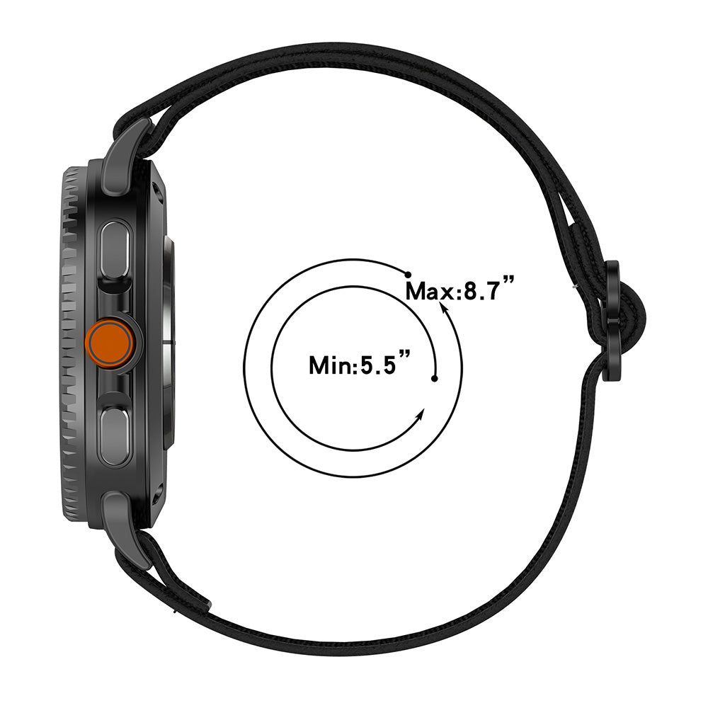 Techsuit W080 Strap for Samsung Galaxy Watch 8 Classic / Watch8 44mm / Watch 8 40mm, Brown
