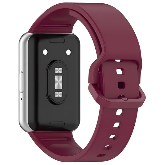 Pasek Techsuit W086 do Samsung Galaxy Fit3 R39M, Wiśniowy