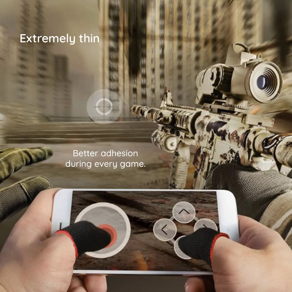 Nakładki na palce Gaming Techsuit FS1-02, czarne