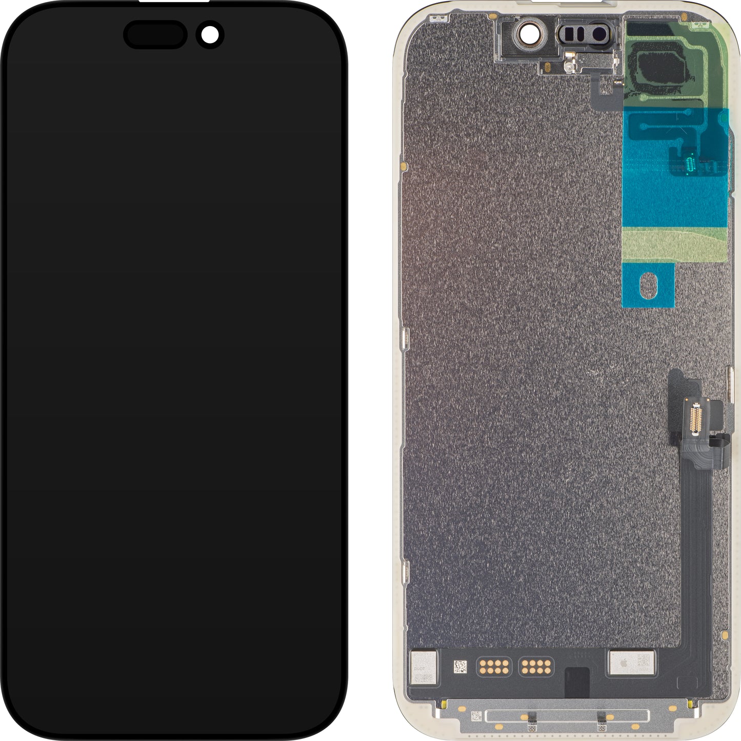 Wyświetlacz z dotykiem Apple iPhone 17, z ramką, czarny, zestaw serwisowy 661-56065