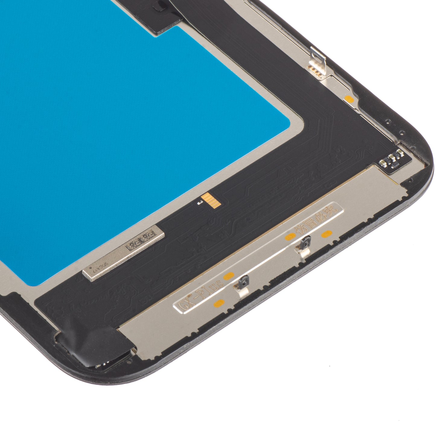 Wyświetlacz z ekranem dotykowym GX dla Apple iPhone 13 Pro Max, z ramką, wersja OLED IC Movable, czarny