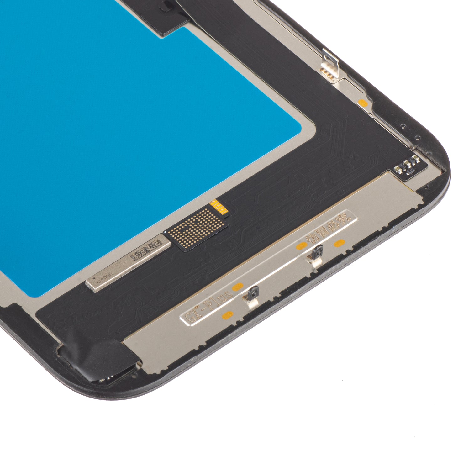 Wyświetlacz z ekranem dotykowym GX dla Apple iPhone 13 Pro Max, z ramką, wersja OLED IC Movable, czarny