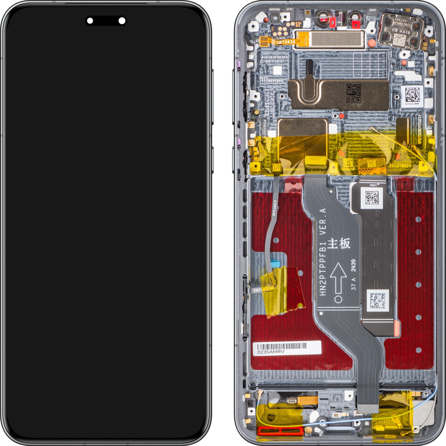 Wyświetlacz z ekranem dotykowym Honor Magic7 Pro, z ramką, czarny, Service Pack 0235AMRV