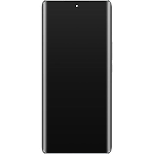 Ekran dotykowy Wyświetlacz dotykowy Honor Magic5 Lite, z ramką i baterią, Titanium Silver, Service Pack 0235AEMY