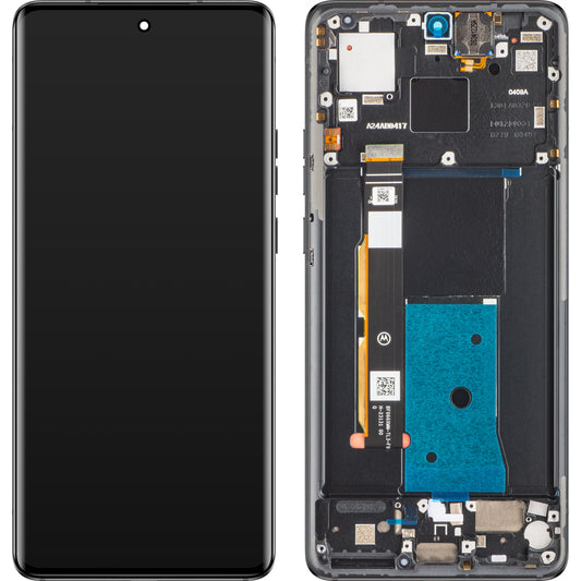 Wyświetlacz dotykowy Motorola Edge 40, z ramką, czarny (Eclipse Black), Service Pack 5D68C22670