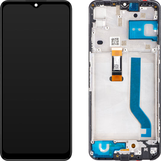 Motorola Moto G50 5G z ekranem dotykowym, z ramką, czarna, Service Pack 5D68C18927