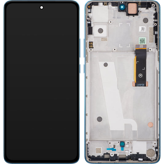 Wyświetlacz dotykowy Motorola Edge 30, z ramką, zielony (Aurora Green), Service Pack 5D68C20585