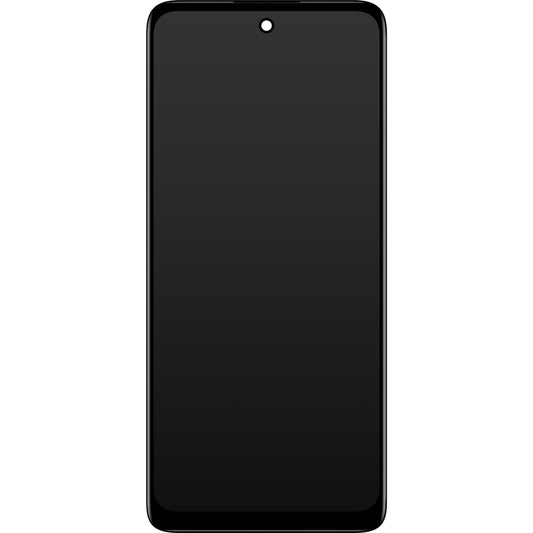 Motorola Moto E32 Wyświetlacz dotykowy z ramką, czarny, Service Pack 5D68C20684