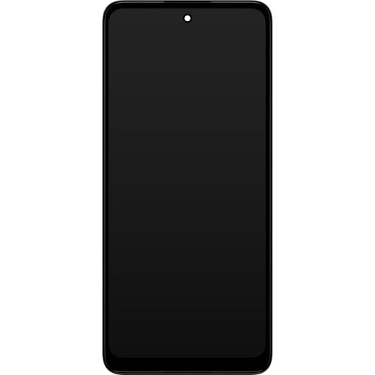 Wyświetlacz dotykowy Motorola Moto G22, z ramką, czarny, Service Pack 5D68C20423