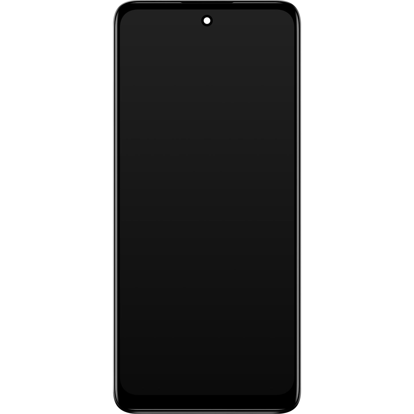 Motorola Moto E32s / E22s Wyświetlacz dotykowy z ramką, czarny, Service Pack 5D68C20795