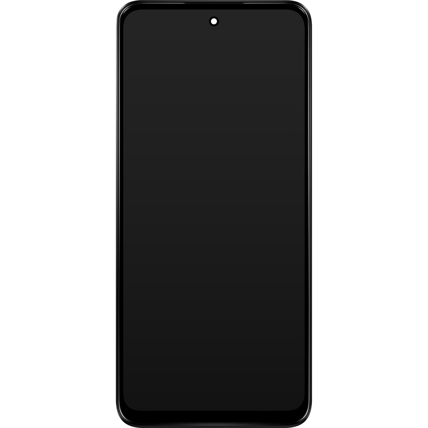 Wyświetlacz dotykowy Motorola Moto G13 z ramką, czarny (matowy węgiel), Service Pack 5D68C22318