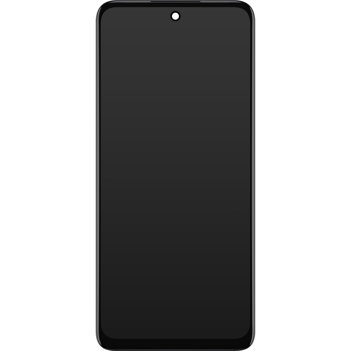 Motorola Moto G73 Wyświetlacz dotykowy z ramką, czarny, Service Pack 5D68C22272