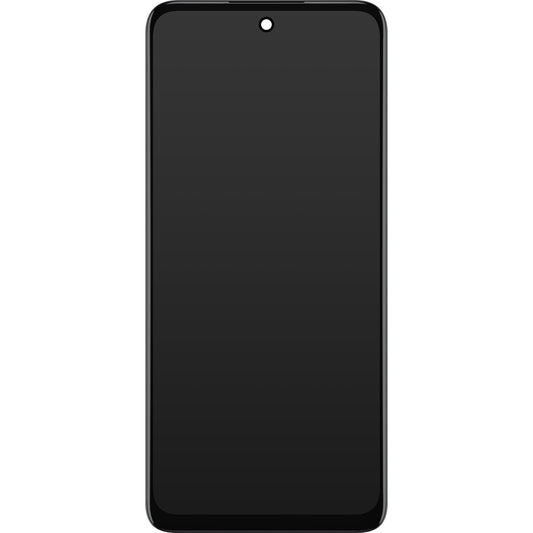 Motorola Moto G73 Wyświetlacz dotykowy z ramką, czarny, Service Pack 5D68C22272