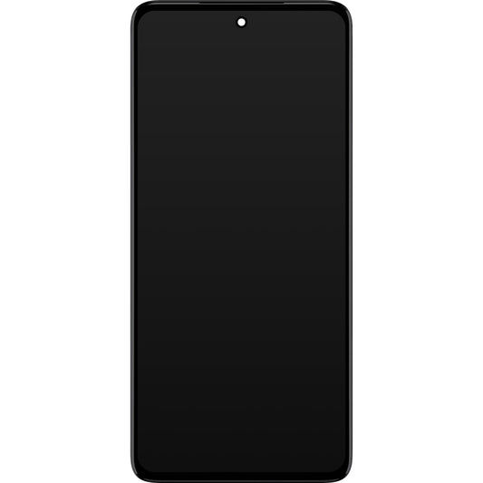 Wyświetlacz dotykowy Motorola Moto G72, z ramką, czarny, Service Pack 5D68C21701