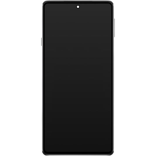 Wyświetlacz dotykowy Motorola Edge 20, z ramką, biały matowy, Service Pack 5D68C19194