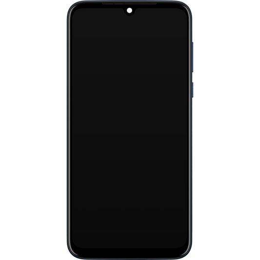 Motorola Moto G8 Plus ekran dotykowy z ramką, ciemnoniebieski, Service Pack 5D68C15528