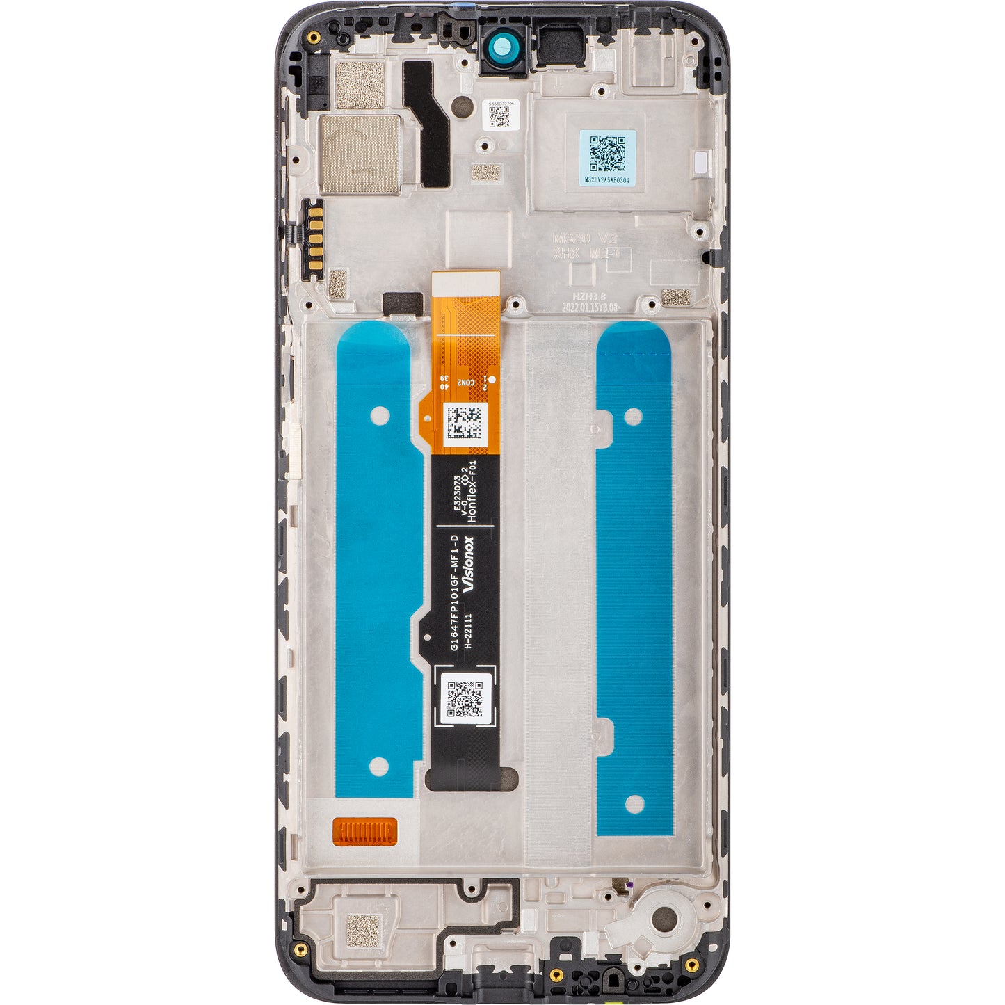 Wyświetlacz dotykowy Motorola Moto G31 (XT2173-3), z ramką, czarny, Service Pack 5D68C19989