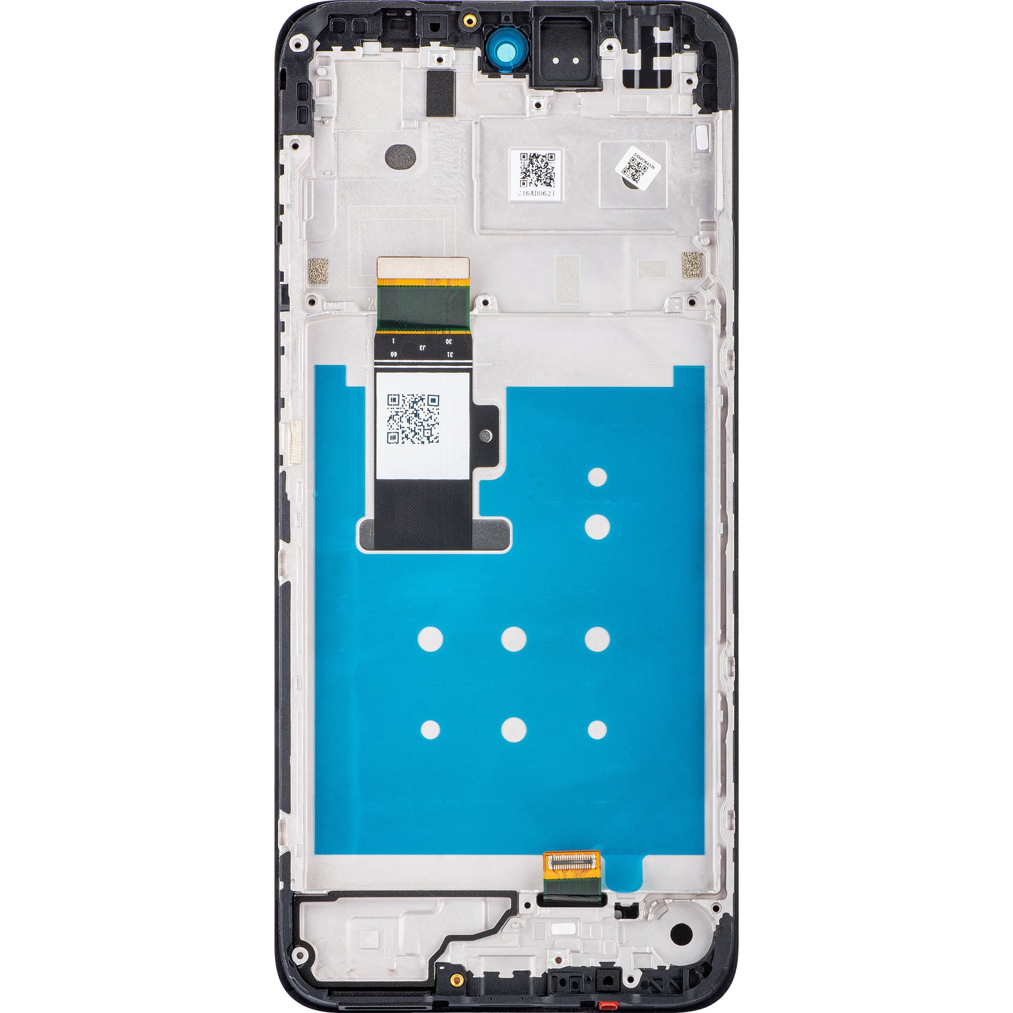 Wyświetlacz dotykowy Motorola Moto G13 z ramką, czarny (matowy węgiel), Service Pack 5D68C22318