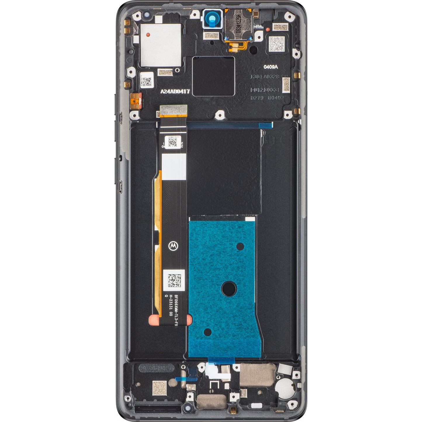 Wyświetlacz dotykowy Motorola Edge 40, z ramką, czarny (Eclipse Black), Service Pack 5D68C22670