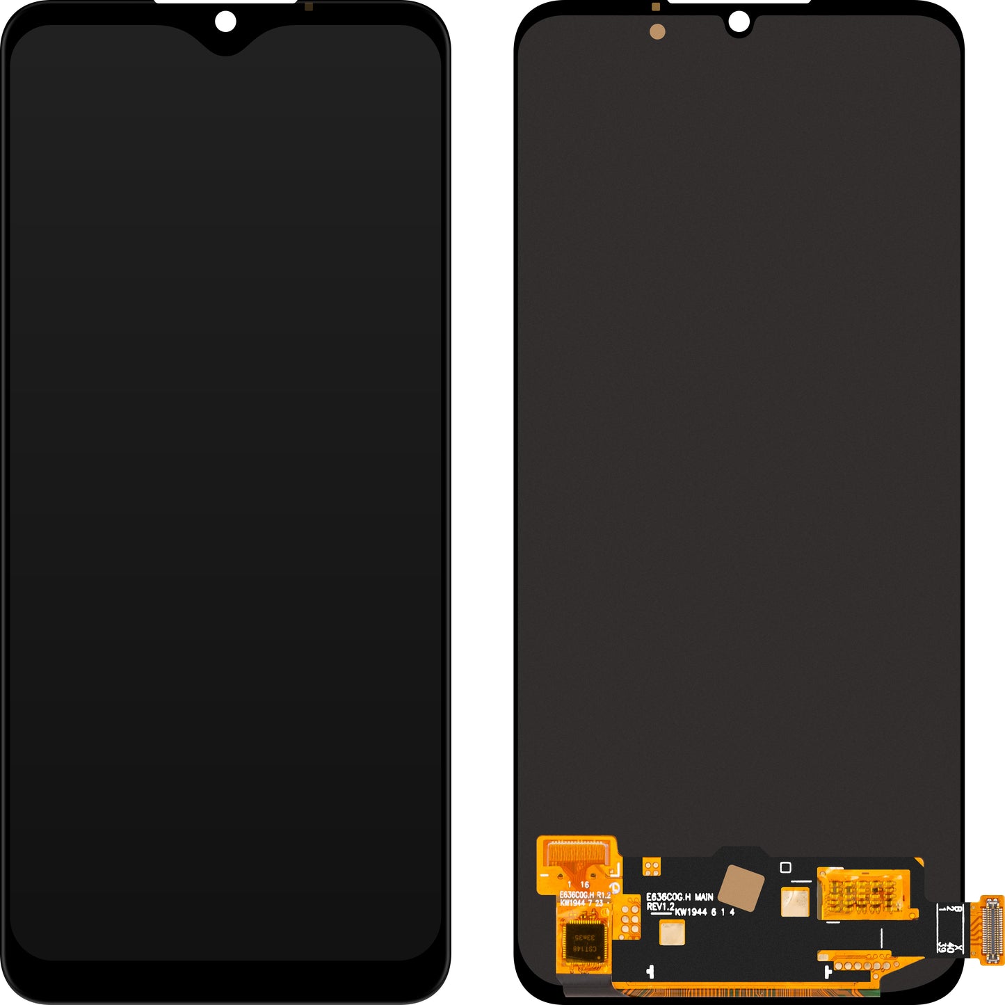 Wyświetlacz z ekranem dotykowym MP kompatybilny z Oppo Find X2 Lite / Reno3 5G, Wersja OLED