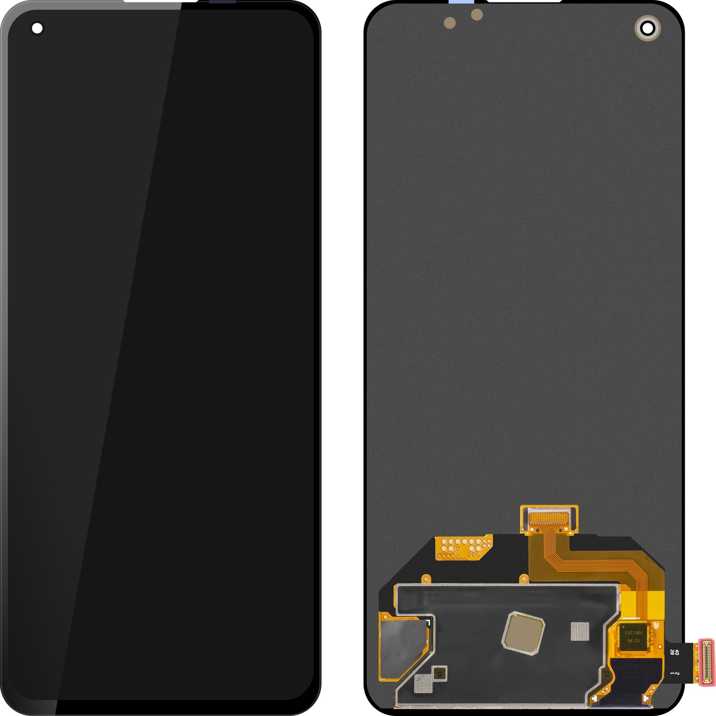 Wyświetlacz z ekranem dotykowym MP kompatybilny z Realme GT Master, Wersja OLED