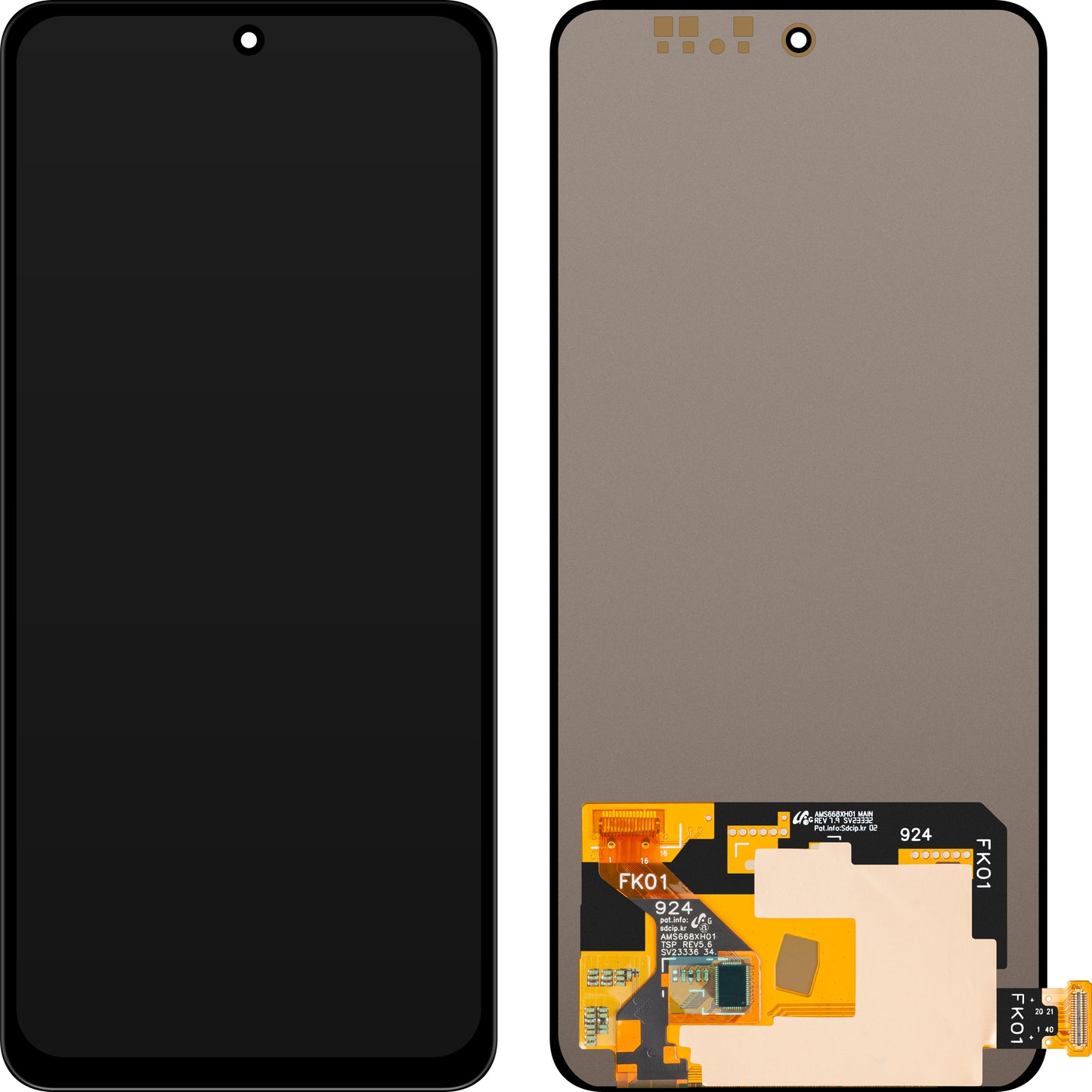 MP Touchscreen Display compatible with vivo S18e / T3 / V29e / V30 Lite / V40 SE / Y100 / Y100 4G