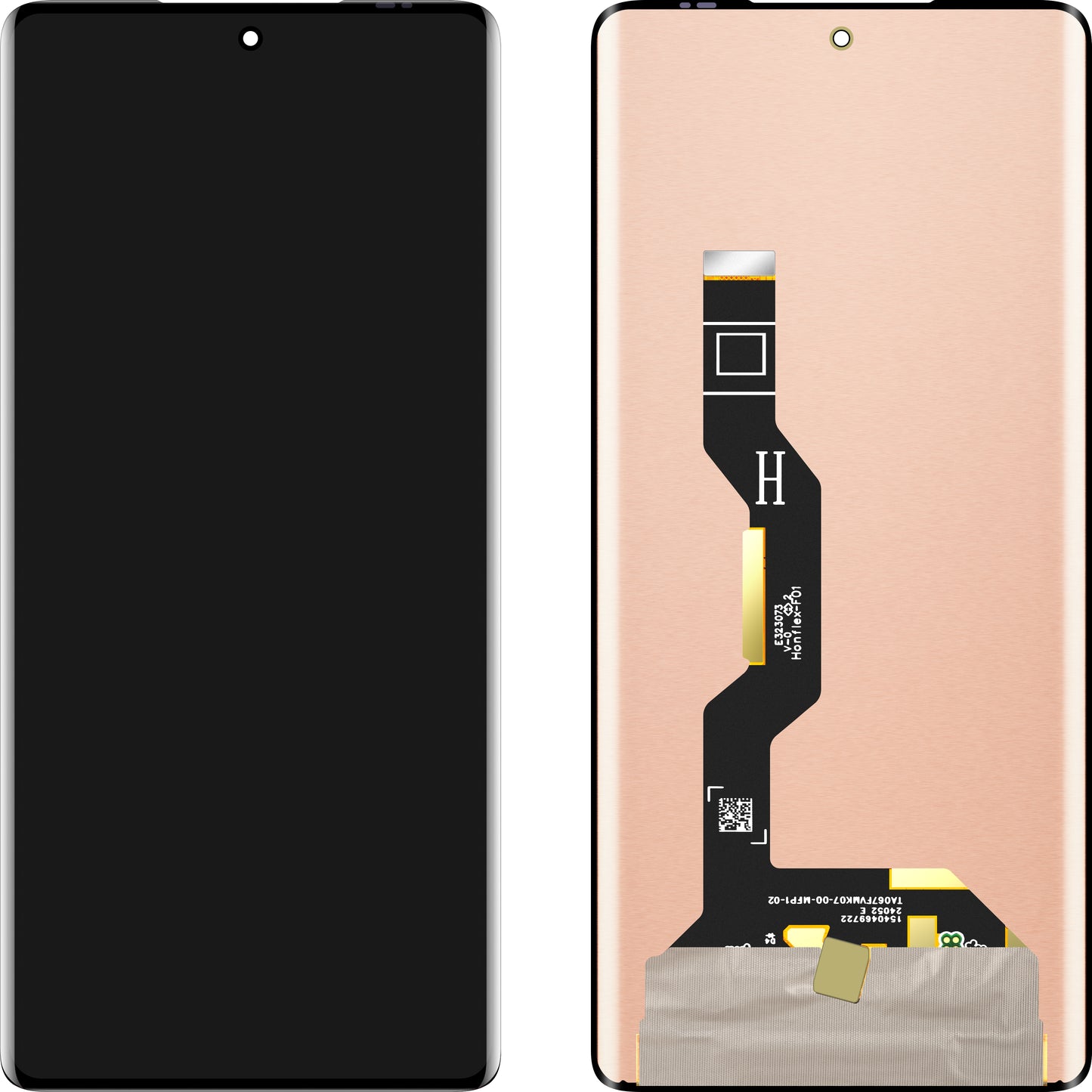 Wyświetlacz z ekranem dotykowym MP kompatybilny z Motorola Edge 50 Fusion