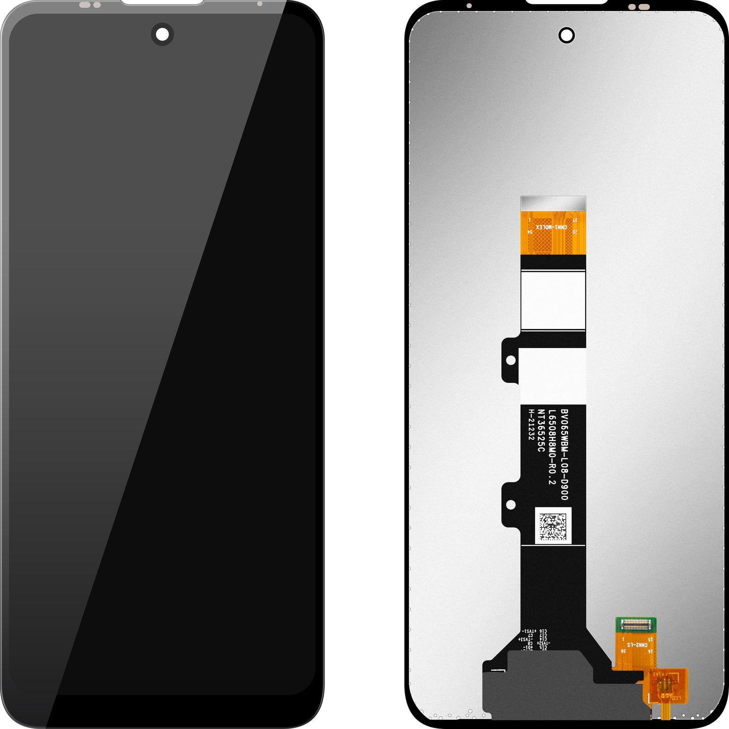 Wyświetlacz z ekranem dotykowym MP kompatybilny z Motorola Moto E30 / E40