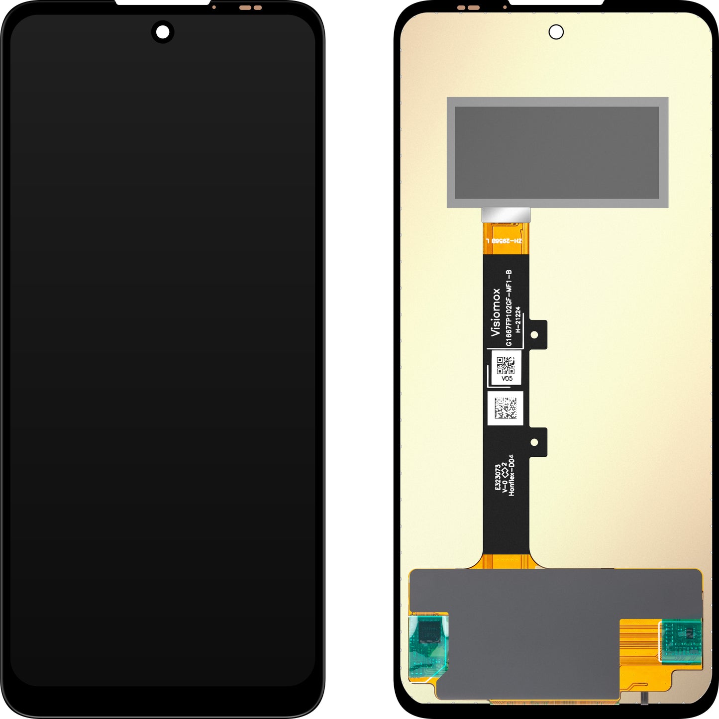 Wyświetlacz z ekranem dotykowym MP kompatybilny z Motorola Edge 20 Fusion / Edge 20 Lite