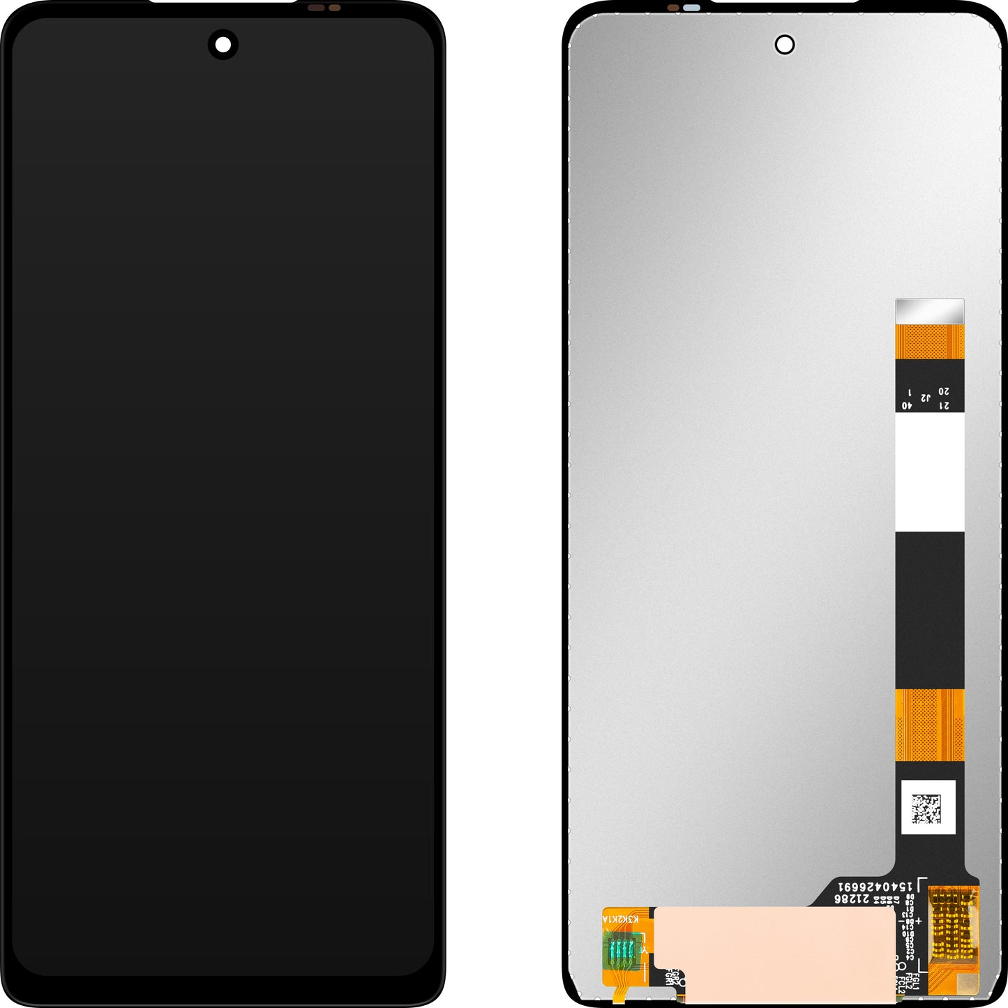 Wyświetlacz z ekranem dotykowym MP kompatybilny z Motorola Moto G200 5G