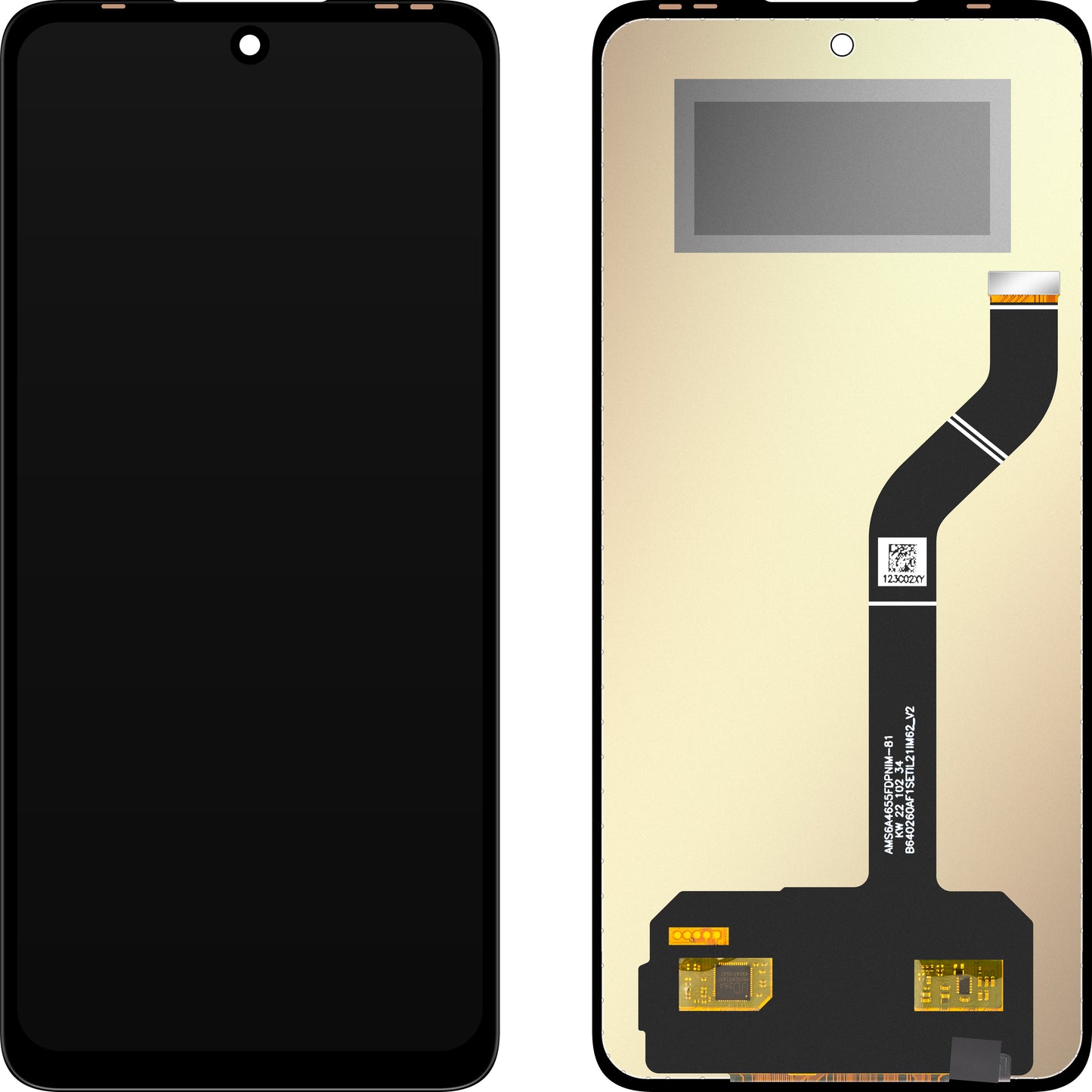 Wyświetlacz z ekranem dotykowym MP kompatybilny z Xiaomi 12 Lite