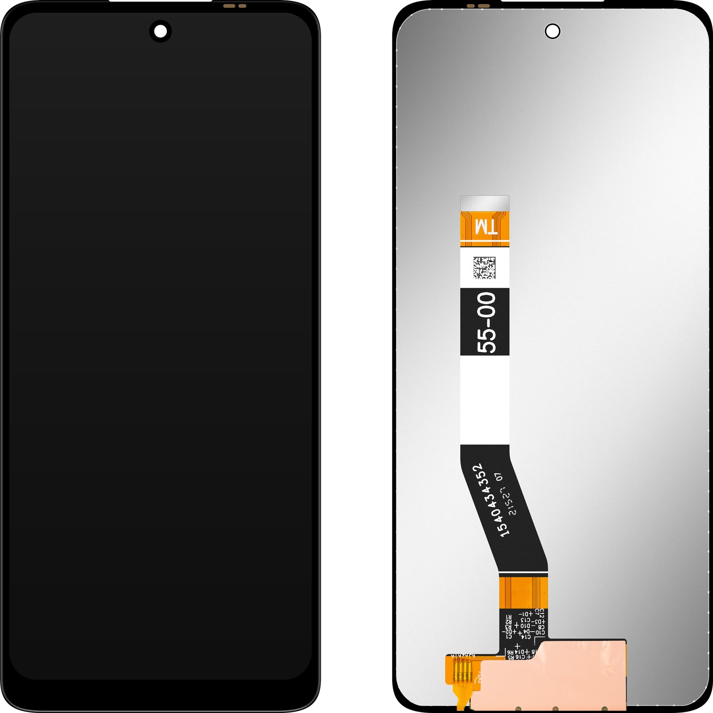 Wyświetlacz z ekranem dotykowym MP kompatybilny z Motorola Moto G62 5G