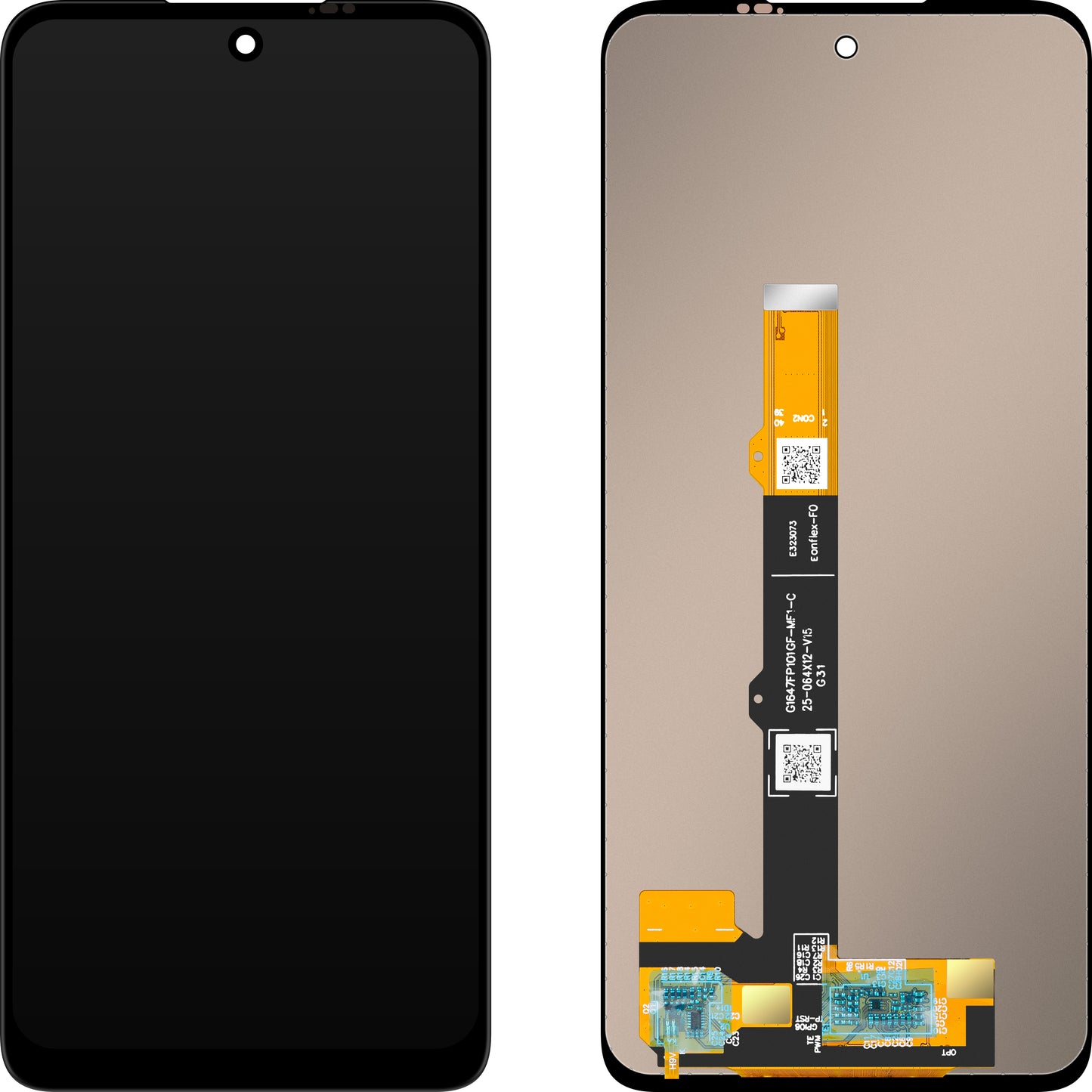 Wyświetlacz z dotykowym ekranem MP kompatybilny z Motorola Moto G71 5G