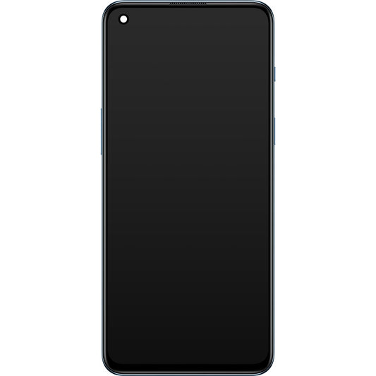 Wyświetlacz z ekranem dotykowym OnePlus Nord 2 5G, z ramką, niebieski (Blue Haze), Service Pack 4907924