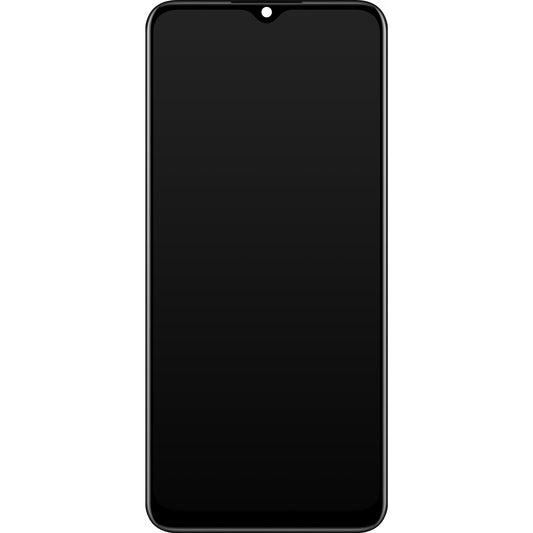 Wyświetlacz dotykowy Realme 6i, z ramką, czarny, Service Pack 4903584