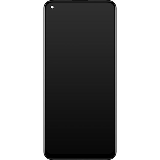 Wyświetlacz dotykowy Realme 8 Pro, z ramką, czarny, Service Pack 4130052
